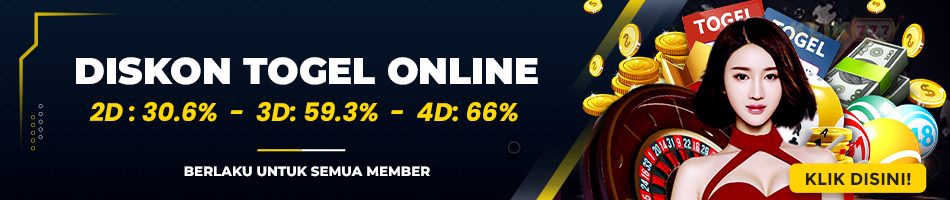 Diskon Togel Online Terbesar !!